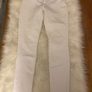 7 for mankind white skinny jean ankle